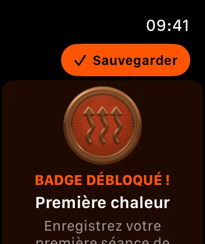 Bilan au poignet Apple Watch