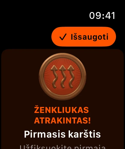 Suvestinė ant riešo Apple Watch