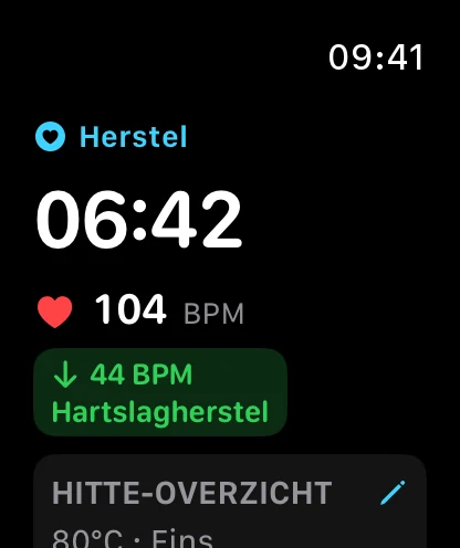 Hartslagherstel Apple Watch